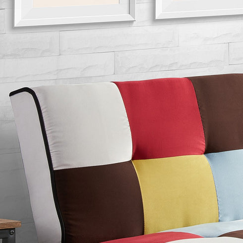 Aurora Rainbow Patched Sofa Bed